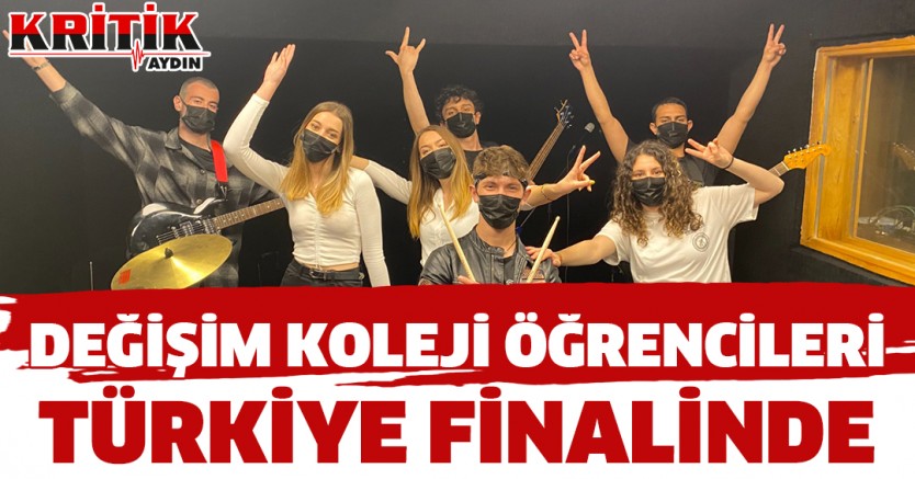 Değişim Koleji Öğrencileri Türkiye Finalinde