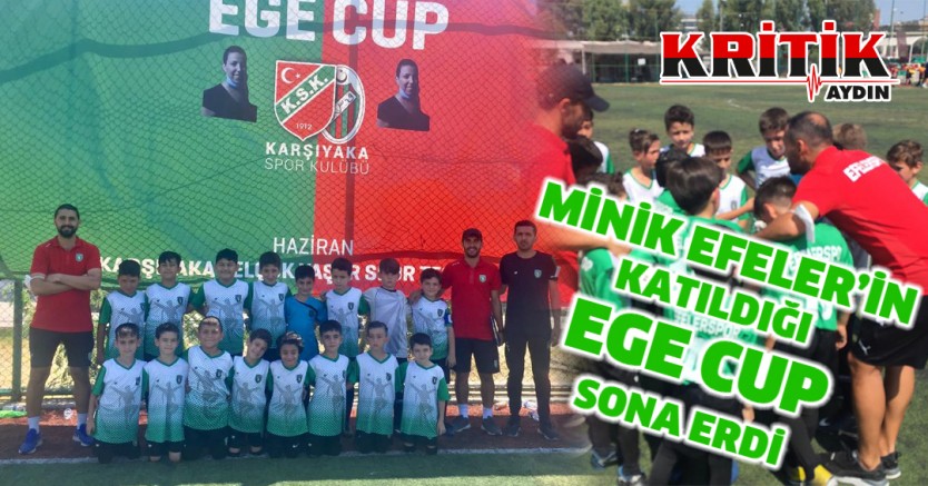 Minik Efeler'in katıldığı Ege Cup sona erdi