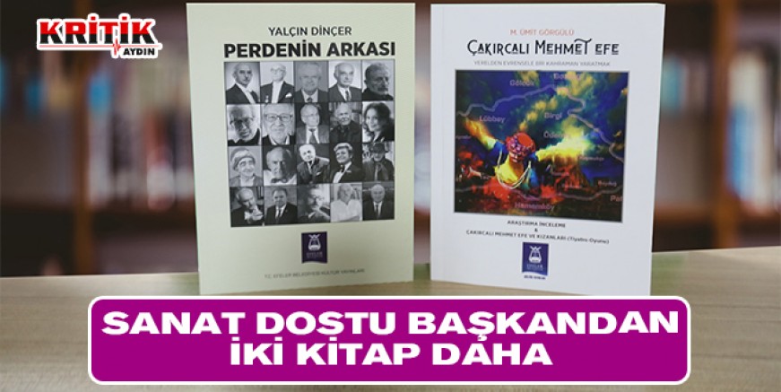 Sanat dostu başkandan iki kitap daha