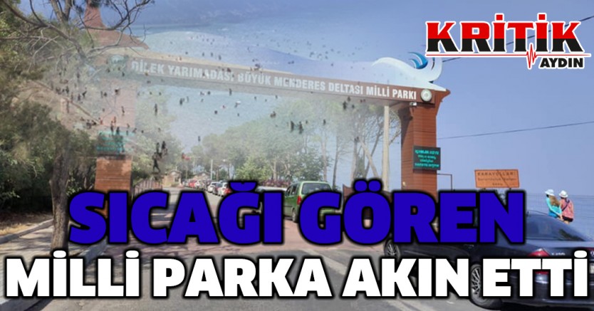 Sıcağı gören Milli Parka akın etti